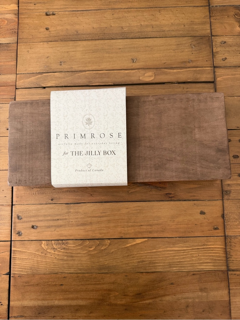 Primrose for The Jilly Box Handmade wooden riser